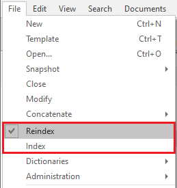 IndexReindexMenu