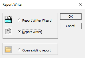 ReportWriterSelect