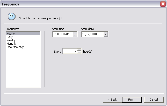 FYIS_jobs_Frequency_dialog