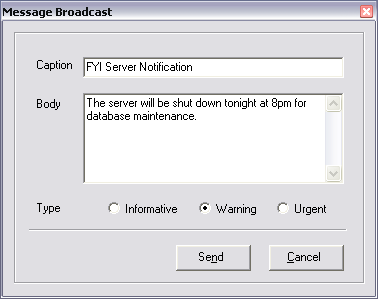 FYIS_Message_Broadcast_dialog