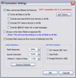 Summation Settings dialog box