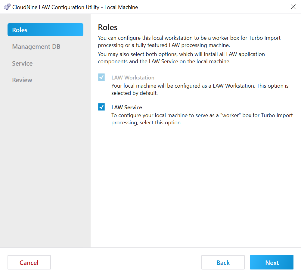 ConfigureRoles