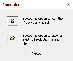 CIProductionWizardStart