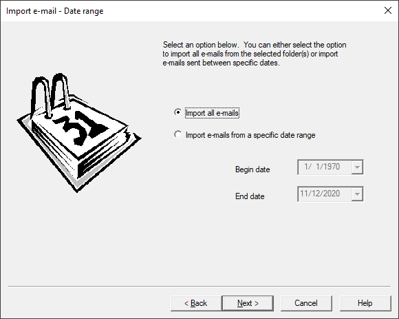 ImportEmailDateRange