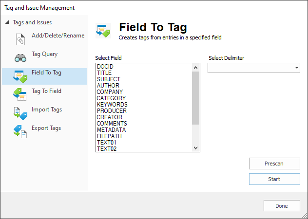 TagIssueManagementFieldToTag