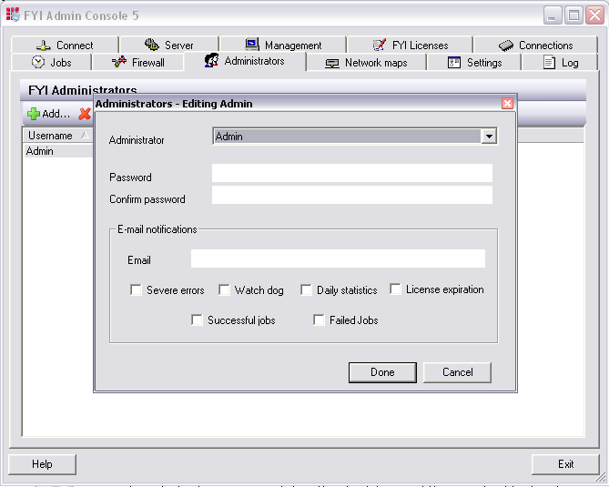 FYIS_Administrators_Editing_dialog