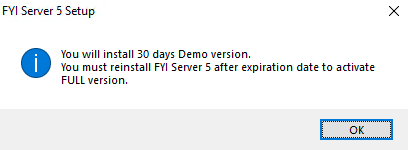 FYIS_Demo_version_message