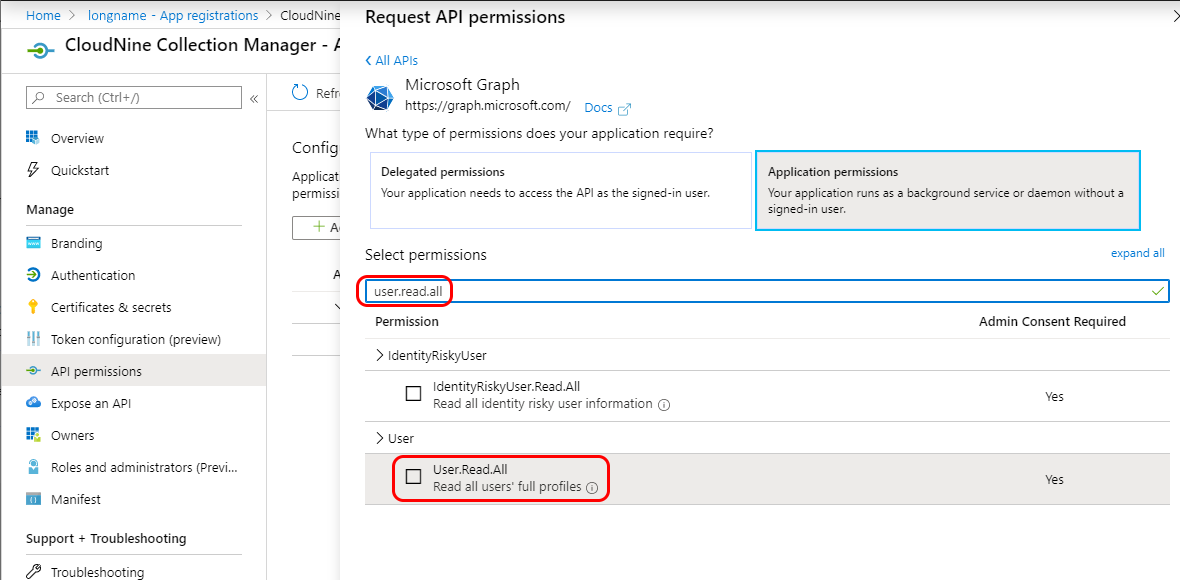 AzureAPIPermUserReadAll