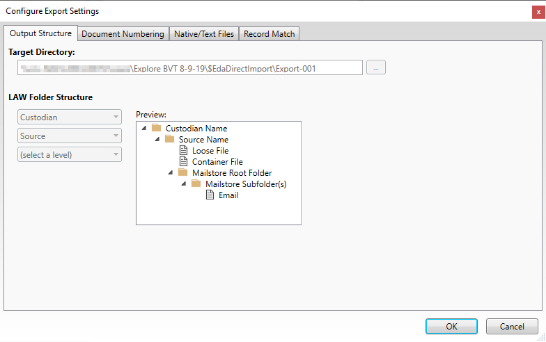 ConfigureExportSettings