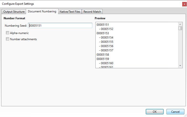 ConfigureExportSettingsDocumentNumbering