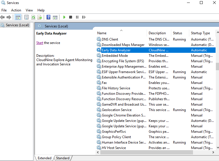 Explore_EdAnalyzer_Service_Properties_dialog