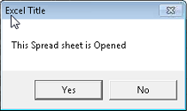 Message dialog box example