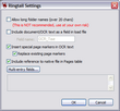 Ringtail Settings dialog box