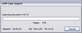 LAW Case Import dialog box