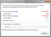 Near-Duplicate & Email Thread Analysis dialog box
