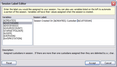 Session Label Editor dialog box