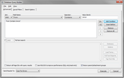 Database Query Builder dialog box