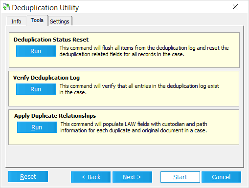 DeduplicationUtilityTools