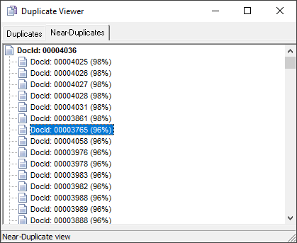 DuplicateViewerNearDuplicates