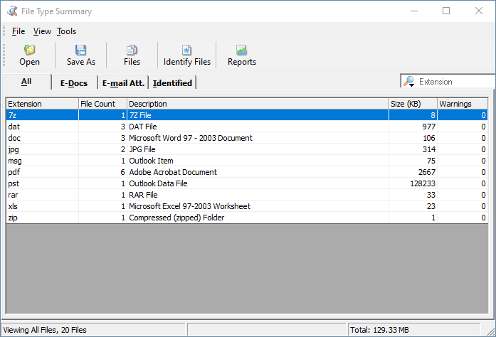 EDLoaderFileTypeSummary