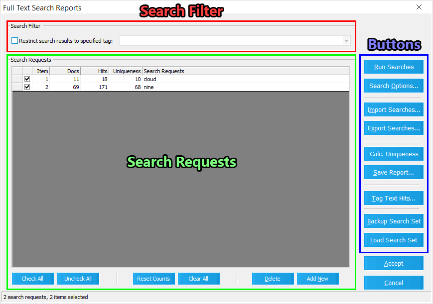 FullTextSearchReports