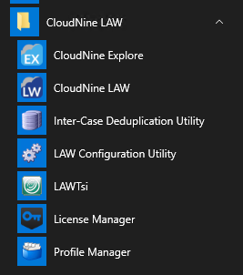 OpeningLAWWindowsTaskbar