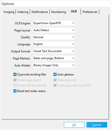 OptionsOCR