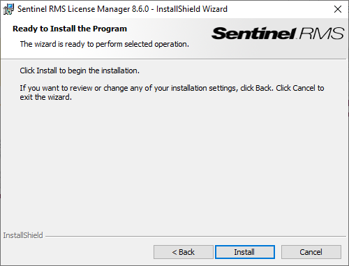 SentinelReadyToInstall