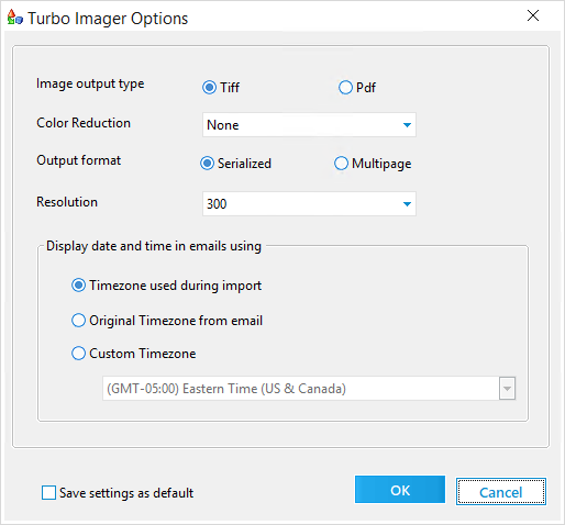 TurboImagerOptions